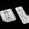 V8 Supercar Billet Pedal Pads - Silver Back